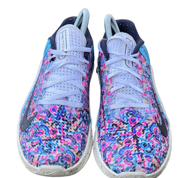 Nike Metcon 6 Running Shoes Women's US 8.5 Multi Speckled Lightweight AT3160-104 - Picture 6 of 11